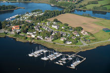 Der Sportboothafen Lindaunis