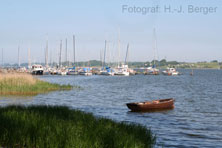 Der Sportboothafen Lindaunis