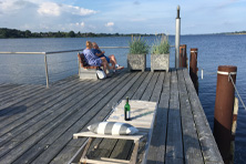 Der Sportboothafen Lindaunis