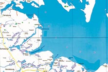 Der Sportboothafen Lindaunis