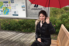 Der Sportboothafen Lindaunis